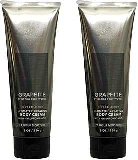 Bath & body Works 2 -piece gift box - 8 oz body cream - (graphite).. Experience shopping freedom with DIAYTAR NIGERIA's vast catalog and nationwide 5-8 day shipping.