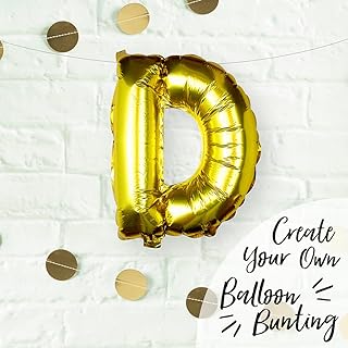 Aluminum ball letter D Ginger Ray, 16 ", Doré.. Experience shopping freedom with DIAYTAR NIGERIA's vast selection and dependable nationwide shipping.