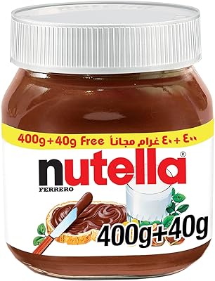 Nutella chocolate spread, hazelnuts and cocoa, 400 kg + 40 g.. DIAYTAR NIGERIA: Where every search leads to affordable products delivered promptly across Nigeria.