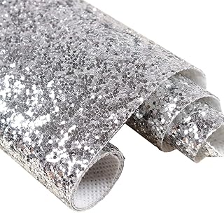 Self-adhesive wallpaper with large silver sequins Deehouse, glitter wallpaper to take off and stick for wall decoration (17.3 "x 16.4 '(1 roller)).. From tech to toiletries, DIAYTAR Nigeria delivers without delay.