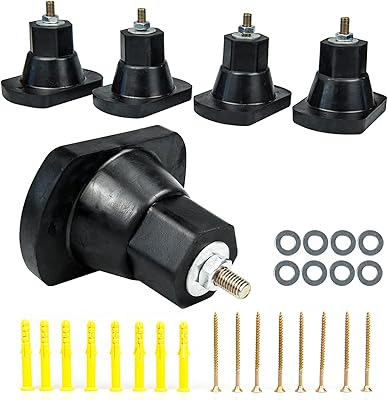 4 pieces of shock pads for air conditioner isolated feet in vibration insulation rubber.. DIAYTAR NIGERIA: Where every Nigerian finds what they need at prices they can afford, delivered promptly.