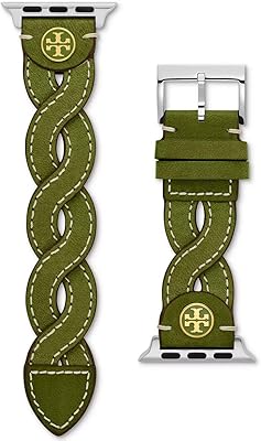 Green braided leather bracelet for women TBS0066 for Apple Watch 38/40mm.. Embrace a new era of online shopping with DIAYTAR NIGERIA's extensive range and budget-friendly prices.