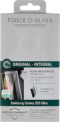Original 3D glass screen protection force for mobile phone Samsung G S22 Ultra, 5G network.. DIAYTAR NIGERIA: Where shopping meets satisfaction with affordable prices and prompt delivery services.