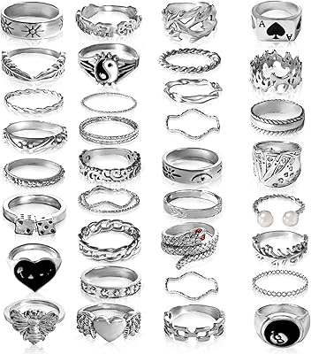 6-12 Y2K pieces Large stackable rings Set of cute rings for colorful women aesthetic fashion resin rings for adolescent girls, alloy, without precious stones.. Elevate your shopping experience with DIAYTAR NIGERIA's vast catalog and budget-friendly options.