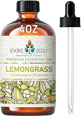 Lemongrass essential oil 4 fl oz, pure lemongrass oil for soap distribution, skin massage and candles - 4 fl oz.. DIAYTAR Nigeria: trusted by thousands for fast, reliable delivery.