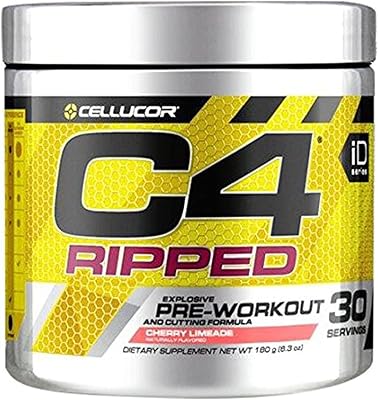 Cellucor shredded C4 pre-training supplement, lemon flavor and cherry, 180 g.. Everyday deals, every category — only on DIAYTAR Nigeria.