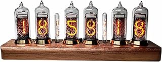 Classic tube clock N-14, 6-bit color LCD screen, 10 adjustable brightness levels and 12/24 hours display, gift idea.. Discover why millions choose DIAYTAR for affordable online shopping with delivery in just 5-8 days.