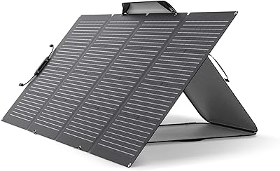 EF ECOFlow 220 W Foldable Biface Panel, Complete with adjustable, waterproof IP68 and durable crutch for a life out of network... DIAYTAR Nigeria brings you closer to everything you need — fast delivery, low costs, and variety.