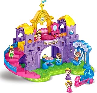 Vito Princess Castle doll house with 4 small rooms on 2 floors, game set for girls, mini pink dream doll house with 2 doll furniture and 1 carriage.. Why shop anywhere else? DIAYTAR Nigeria has it all, at prices you’ll love.