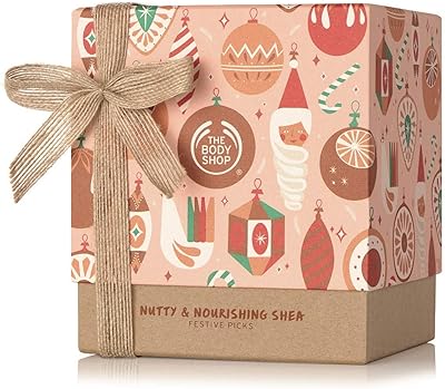 The body shop shea gift box, based on shea butter from community trade, ideal for nourishing and hydrating dry skin, 5 pieces.. DIAYTAR NIGERIA delivers satisfaction with every purchase through our affordable and reliable service.