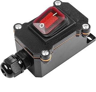 Online cord switch Terrifi DPST AC/DC 20A-125V, 16A-2550V, 30A-24V, 35A-12V, IP66 waterproof operation with 2 red light buttons, 1 line input/outlet, external electrical stop switch.. DIAYTAR NIGERIA brings the market to your fingertips with affordable prices and swift delivery services.