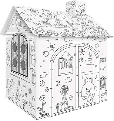 Large Lily cardboard game, assembly game for coloring and creative crafts for children.. DIAYTAR NIGERIA: Connecting Nigerians with their needs through our affordable and diverse marketplace.