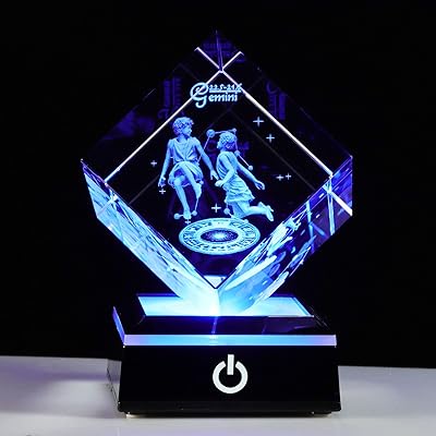 Crystals 3D Gemini Zodiac Astrology Gifts For Women Men, Glass figurine Gemini Decor Constellation Things May June Birthday Gifts For Girlfriend Woman Woman Souvenir Code: Porn.. DIAYTAR NIGERIA makes online shopping accessible to all with budget-friendly prices and reliable delivery.
