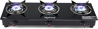 Life gas stove with 3 tempered glass burners with automatic LGS ignition.. Don’t wait weeks for international shipping. DIAYTAR Nigeria offers local delivery within 5 to 8 days, so you get your items when you actually need them.