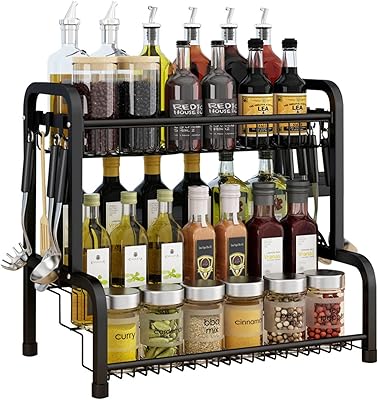 Grinking shelf Higher Organizer of Kitchen Shelf Large Stack Shelf.. DIAYTAR NIGERIA: The marketplace that brings affordable products to every Nigerian home in under 8 days.