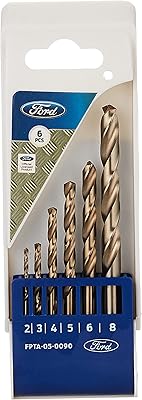 Ford Tools HSS-Co metal forests, 2-8 mm-FPTA-05-0090.. Experience the future of online shopping with DIAYTAR NIGERIA's extensive product range and competitive pricing.