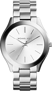 Quartz watch with three hands for women Michael Kors Slim Runway with stainless steel movement - MK3179 - Slim Runway.. DIAYTAR NIGERIA brings quality products to every corner of Nigeria at prices everyone can afford.
