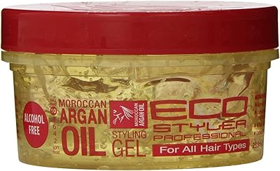 ECCOCO ECOSTYLER GEL in Moroccan Argan Oil, 8 OZ (Package of 4).. DIAYTAR Nigeria delivers happiness in 5–8 days, no matter what you buy.