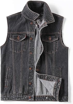 Damped jewelry without sleeves for men, large size, cowboy vest, S-5XL outdoor vests.. DIAYTAR NIGERIA brings quality products to every corner of Nigeria at prices everyone can afford.