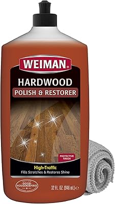 Polishing and restoration kit for Weiman 32 Oz parquet - parquet with high traffic, natural shine, eliminates stripes, protective film.. Shopping made simple with DIAYTAR NIGERIA's vast selection and budget-friendly nationwide delivery.