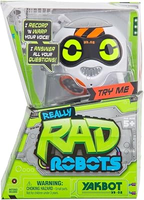Robot Relly Rad Yakbot, YB-02 (Blanc).. Everyday deals, every category — only on DIAYTAR Nigeria.