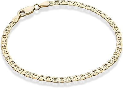 Miabella ankle bracelet for women in 18 -carat sterling silver 3 mm, 4 mm made in Italy.. Say hello to Nigeria’s fastest-growing e-commerce site — DIAYTAR Nigeria.