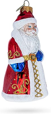 Bestpysanky Santa Claus Christmas decorations Russian Ded Moroz.. Shop with purpose and save with DIAYTAR NIGERIA's extensive platform and nationwide delivery service.