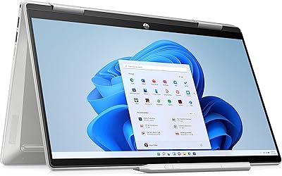 Laptop HP Pavilion X360 2-EN-1 14-EK0019NE FHD, 14 inch touch screen, Intel Core i5 12th generation, 16 GB of RAM, SSD 512 GB, Intel Iris® X graphics card, Windows 11, natural money-79T32EA.. DIAYTAR NIGERIA: Connecting Nigerians with affordable products delivered promptly nationwide.
