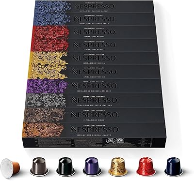 Capsules Nespresso Original Line Line Paquet de 10 (Italian inspiration collection).. Shop with purpose and save with DIAYTAR NIGERIA's extensive platform and nationwide delivery service.