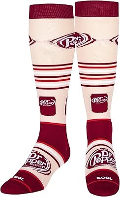 Cool socks, high compression socks Dr Pepper Fun Fantaisie, Men and Woman Sizes.. DIAYTAR Nigeria: Where affordability meets fast and reliable e-commerce service.