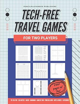 Travel games without technology for two players: Activities book for adults, adolescents, pre-adolescents and children-TIC-TAC-TOE, points and boxes, four in a row, naval battle.. DIAYTAR NIGERIA: Where shopping meets satisfaction with affordable prices and prompt delivery services.