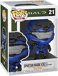 Funko Pop! Games: Halo Infinite - Mark V [B] with Blue Energy Sword with Chase (Styles can vary.. DIAYTAR NIGERIA delivers affordability and convenience to your doorstep within 8 days of purchase.