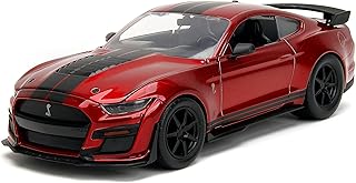 Ford Mustang Shelby GT500 2020 2020 toy toy at scale 1:24 from Big Time muscle, color red candy, toys for children and adults.. Shop the future with DIAYTAR NIGERIA - thousands of products, unbeatable prices, delivery within a week.