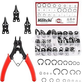 High Lychee 261 pieces 16 External steel eyelets Allied 4 mm to 30 mm, internal eyelets with elastic ring pliers, 4 in 1 wrist pinns for interior and exterior repair projects.. DIAYTAR NIGERIA revolutionizes online shopping with competitive prices and reliable 5-8 day delivery.