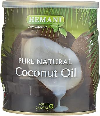 Hemani coconut oil - 700 ml, 100% natural, rich in fatty acids and multivitamins, prevents fork and dry hair, and maintains cholesterol.. Your complete shopping solution, DIAYTAR NIGERIA delivers variety and value within the week.
