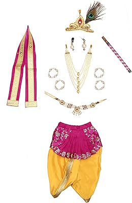 Krishna Krishan Ji Kanna Raj Costums dress for babies and girls.. DIAYTAR NIGERIA: Where affordability meets variety, with thousands of products delivered in less than 8 days.