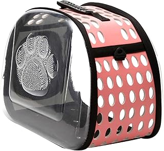 Foldable and breathable transport bag for transparent intulate pets.. DIAYTAR NIGERIA: Nigeria's answer to affordable online shopping with reliable 5-8 day delivery guarantee.