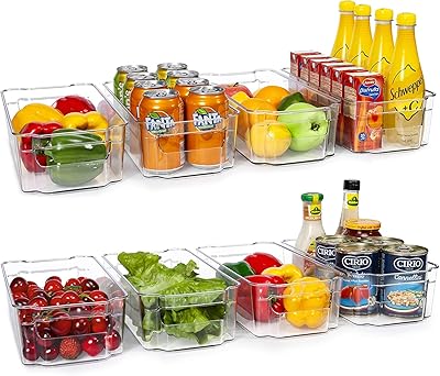 AFAQ | 4 -piece refrigerator storage boxes 124.. DIAYTAR NIGERIA: Where shopping is easy, prices are low, and delivery is just days away.