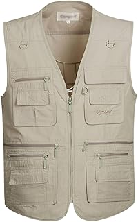 Jihu versatile men's hunting vest for shooting, safari and travel with pockets, beige, XL.. From big brands to everyday basics — DIAYTAR Nigeria has you covered.