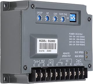 Generator governor, 0.5A-15A generator cruise control, high sensitivity response 600-9500Hz with slow motors adjustment function for diesel engines.. DIAYTAR NIGERIA: Where quality meets affordability, with thousands of products delivered in less than 8 days.