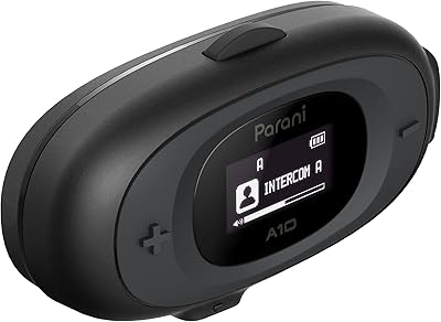 Sena Bluetooth intercom helmet for motorcycles by Barani A10-P03, black.. Everything you want, delivered fast — DIAYTAR Nigeria does it better.