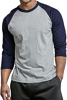 3/4 men's sleeve baseball shirt - Raglan cotton jersey shirt.. Your home for smart shopping — DIAYTAR Nigeria delivers fast and cheap.