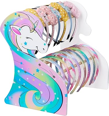 Veobe Unicorn bandeau support for girls, hair accessories organizer, hair banner display support, child's bedroom decoration.. DIAYTAR NIGERIA: Bringing quality products to your doorstep at prices that won't break the bank.