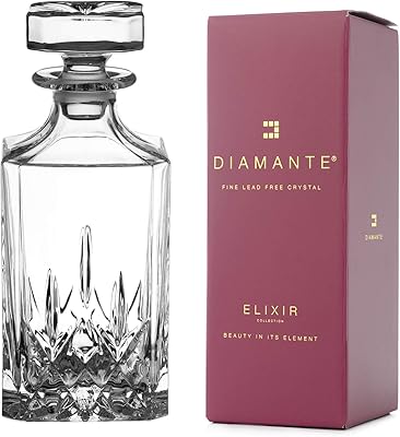 Diamante Dormante Carafe Dorchester | 750 ml crystal carafe | gift box.. Shop smart, shop DIAYTAR - Nigeria's most affordable e-commerce platform with nationwide delivery.