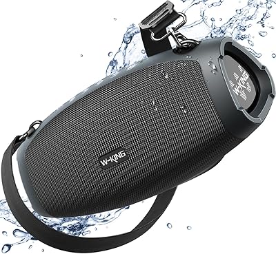 Wireless Bluetooth speakers wireless wireless W-King 70W IPX6, triple passive radiators-deep bass, its light hi-fi/dsp/reading 42h/external battery/TF/EQ card for the holidays and camping.. Enjoy stress-free shopping with affordable prices on DIAYTAR Nigeria.