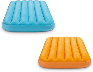 Intex cozy kids inflatable inflatable bed, the color can vary, single bed, blue, 66803ep, 86 cm x 157.5 cm x 17.78 cm.. DIAYTAR NIGERIA: Your partner in affordable online shopping with dependable delivery within 8 days.