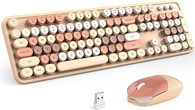 Keyboard and wireless mouse for retro film full size 24 GHz with paving stone.. Experience shopping without compromise at DIAYTAR NIGERIA, with vast selection and quick delivery.
