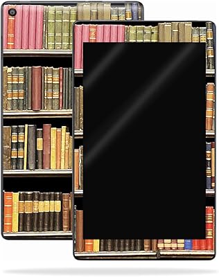 Mighty Skins sticker compatible with Amazon Kindle Fire HD 10 (2017) - Books | Unique, sustainable vinyl adhesive vinyl cover | easy to install, remove and change style, made in the United States.. DIAYTAR NIGERIA provides endless shopping possibilities with affordable prices and prompt delivery service.