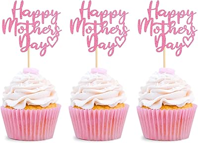 30 pink sticks for birthday cake decoration for Mother's Day (pink).. Join the movement — fast, affordable shopping only at DIAYTAR Nigeria.