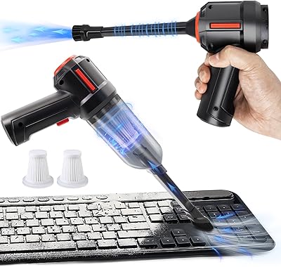 Mini compressed air vacuum cleaner 3 in 1, new generation canned air sprayer, portable electric air can, wireless blower for computers cleaning.. Elevate your shopping experience with DIAYTAR NIGERIA's vast catalog and budget-friendly options.